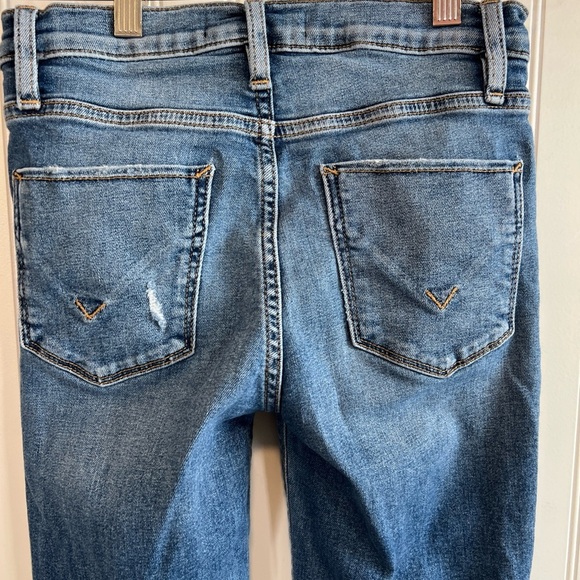 Hudson Jeans Blue Ripped distressed cropped Jeans size 25 - Picture 6 of 8